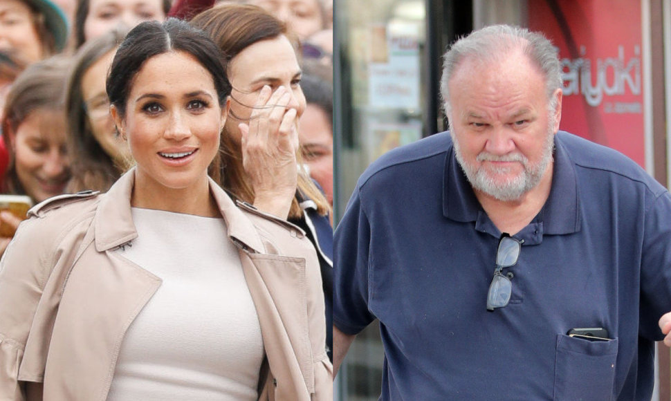 Meghan Markle, Thomas Markle'as