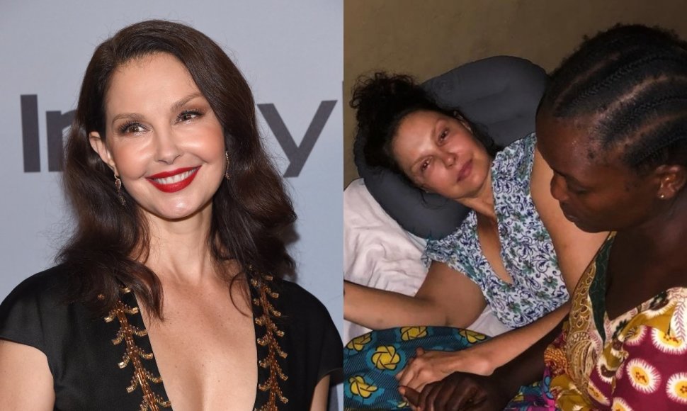 Aktorė Ashley Judd Kongo džiunglėse patyrė traumą