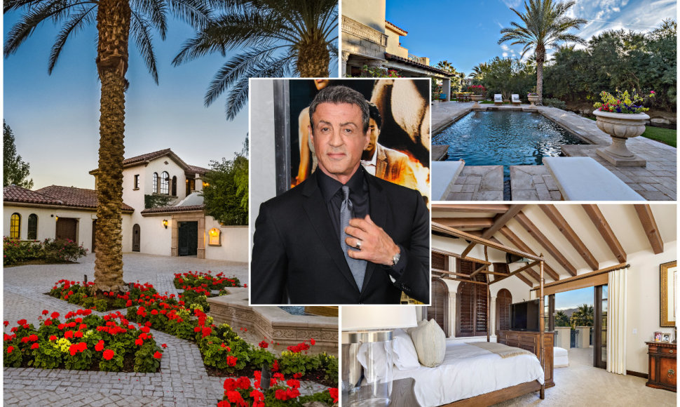 Sylvesteris Stallone parduoda namus Los Andžele