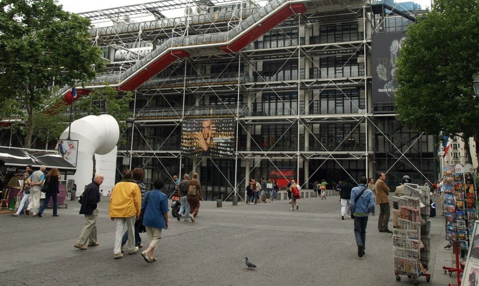 Georges'o Pompidou centras Paryžiuje 