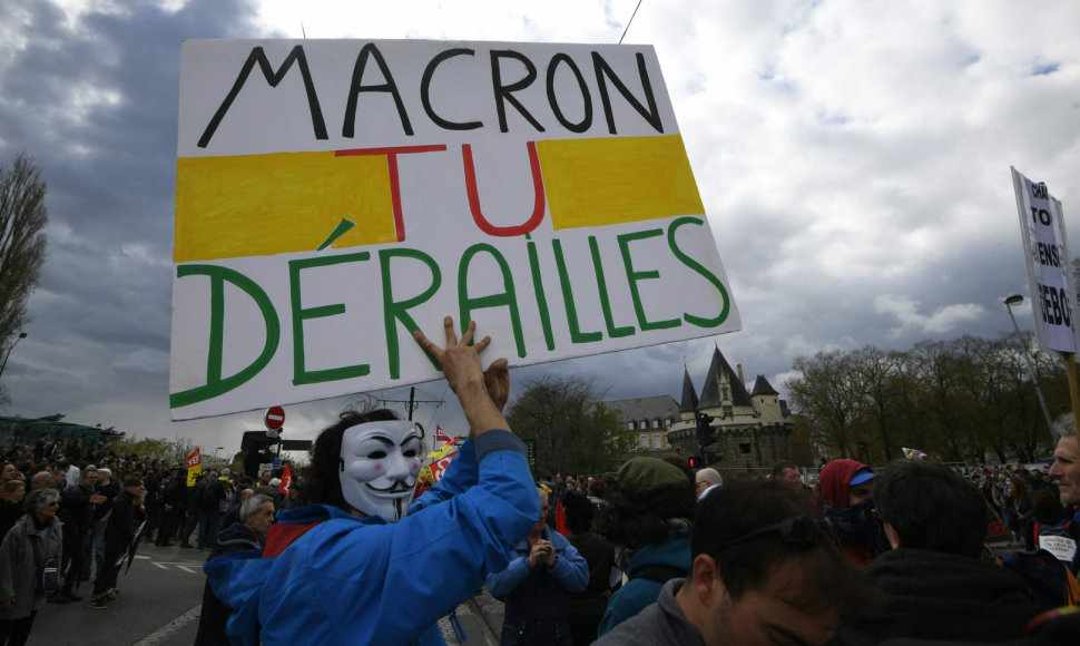 Protestai Prancūzijoje