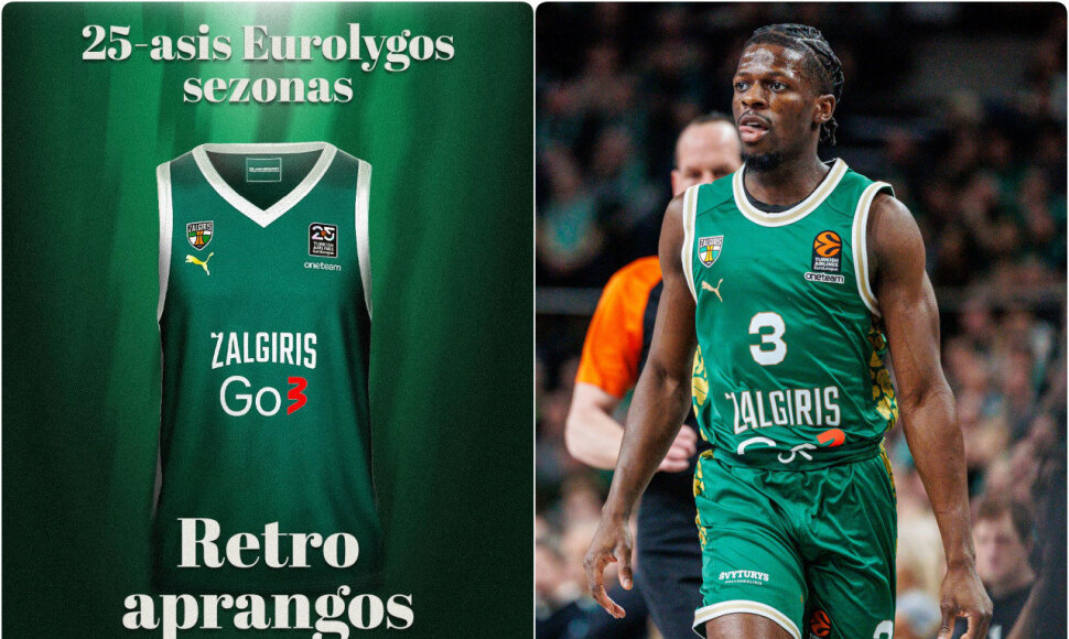 &bdquo;Žalgiris&ldquo; žais su retro aprangomis