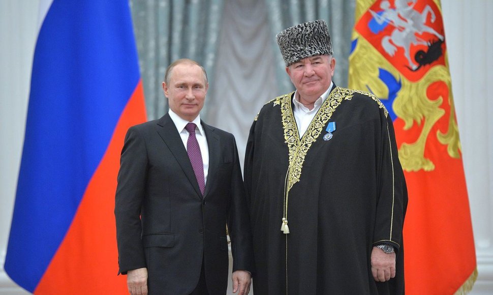 Vladimiras Putinas ir Ismailas Berdijevas