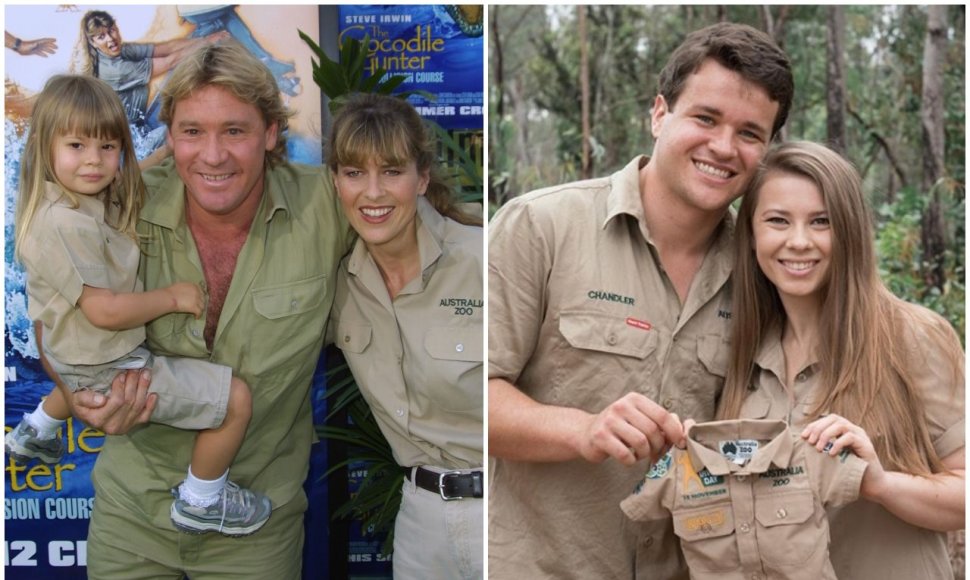 Laukiasi „Krokodilų medžiotojo“ dukra Bindi Irwin