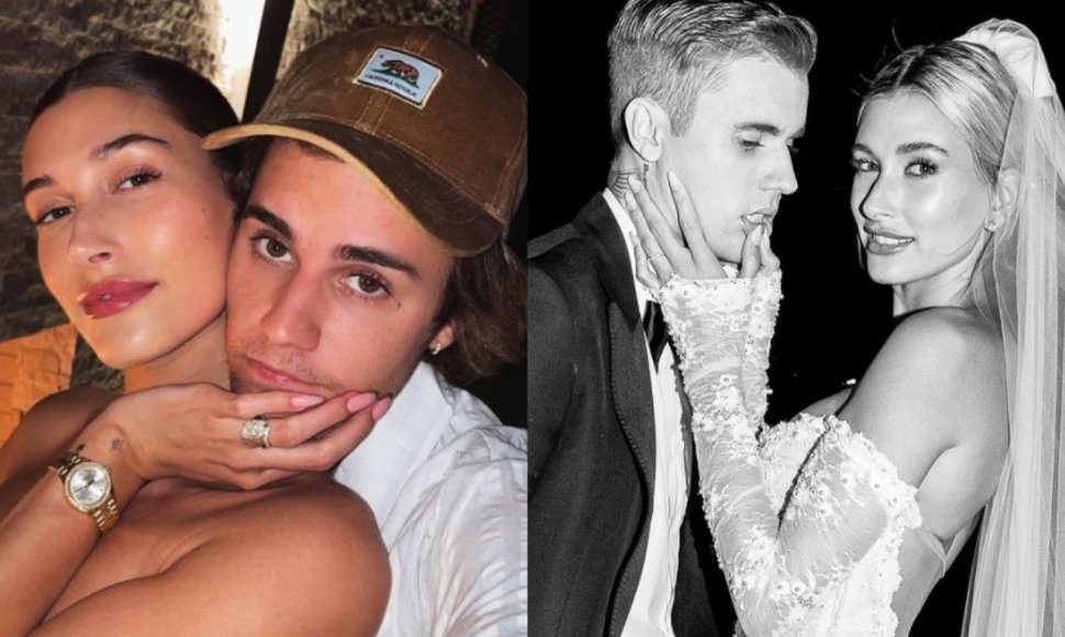 Hailey ir Justinas Bieberiai