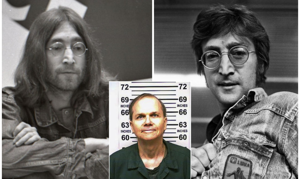 Johnas Lennonas ir jo žudikas Markas Davidas Chapmanas