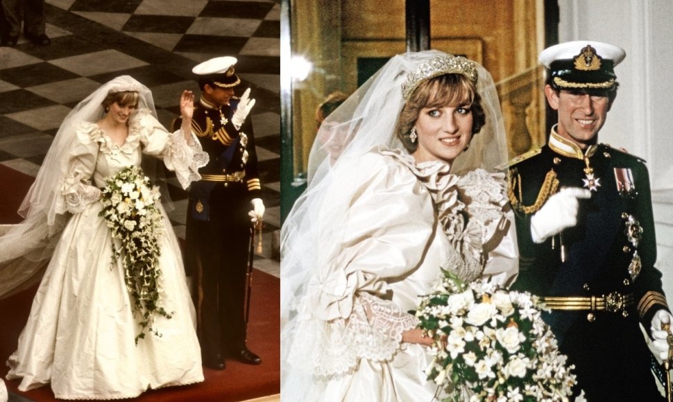 Princesės Dianos ir princo Charleso vestuvės 1981 m.