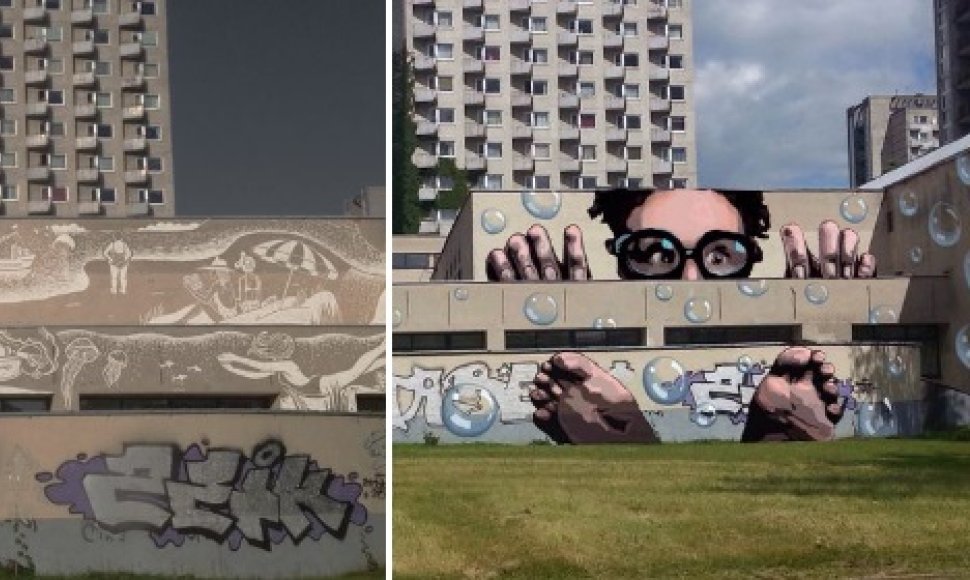 „Vilnius Street Art“ konkurso eskizai
