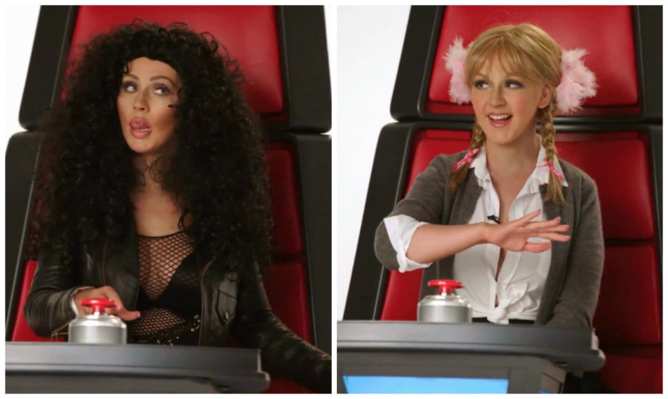 Christina Aguilera parodijuoja Cher ir Britney Spears