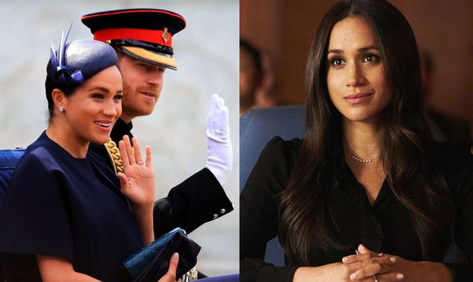 Sasekso hercogai, Meghan Markle seriale „Kostiumuotieji“