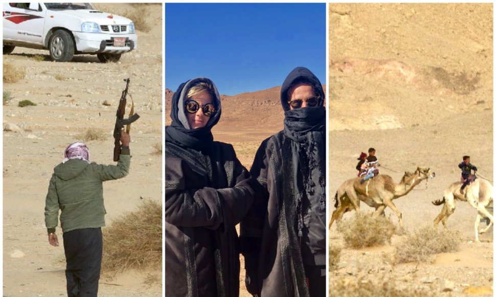 Lietuviai Egipte pamatė išskirtinį renginį – beduinų kupranugarių lenktynes