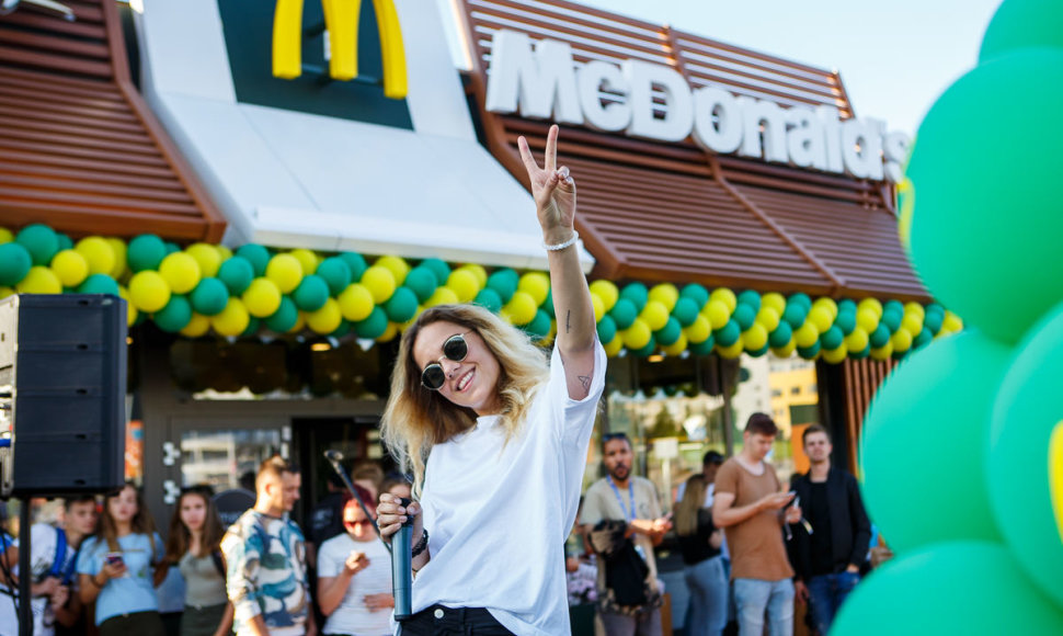 Vilniuje atsidarė nauja „McDonald‘s“ užkandinė