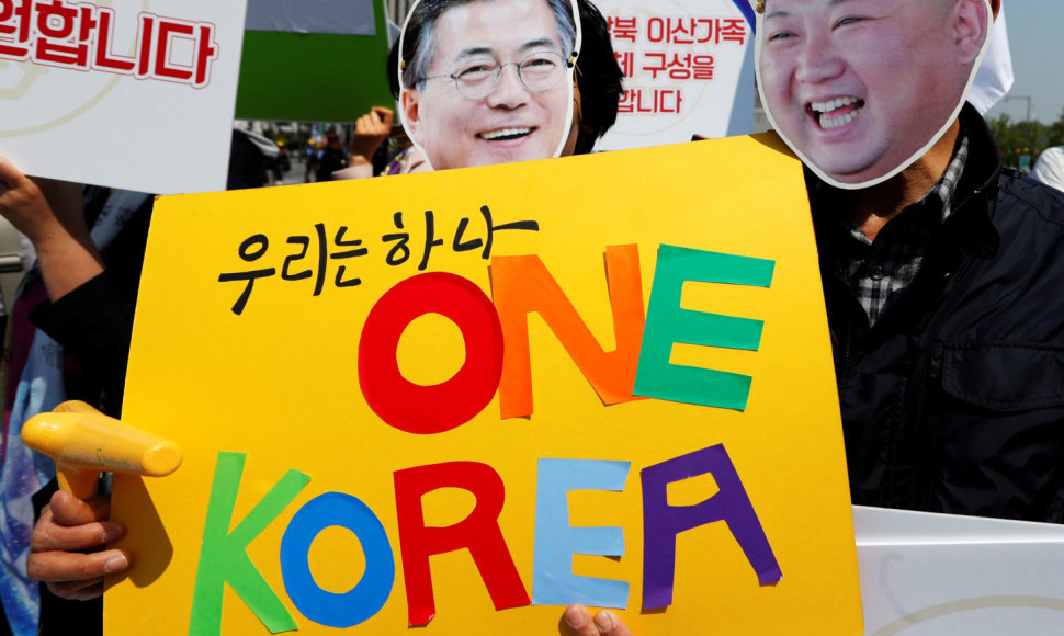Suvienyta Korėja kol kas toli nuo realybės