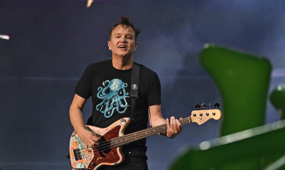 Markas Hoppusas, grupės „blink-182“ narys