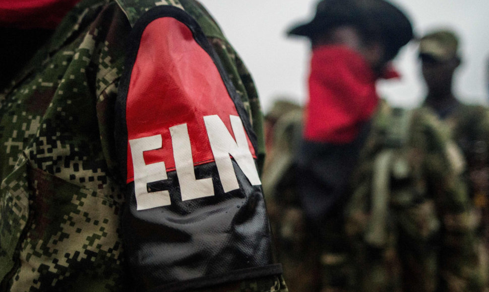 Kolumbijos ELN sukilėliai