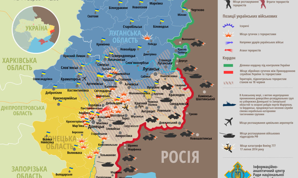 Padėtis Rytų Ukrainoje
