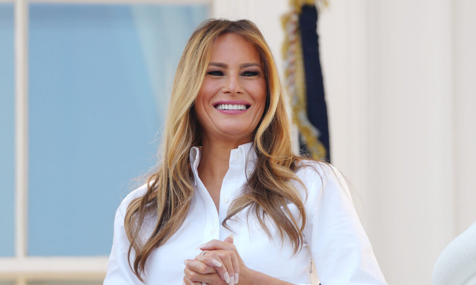 JAV pirmoji ponia Melania Trump