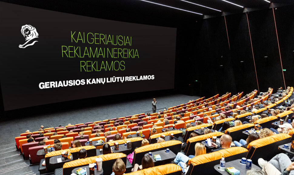 „Geriausios Kanų liūtų reklamos“