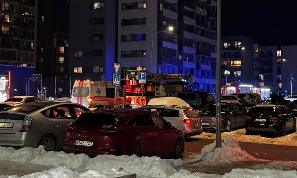 Pilaitėje suveikė prie&scaron;gaisrinė signalizacija