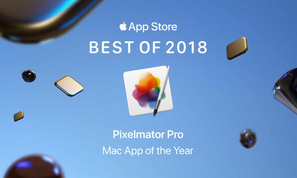 „Apple“ įvertino „Pixelmator Pro“ kaip geriausią metų programėlę