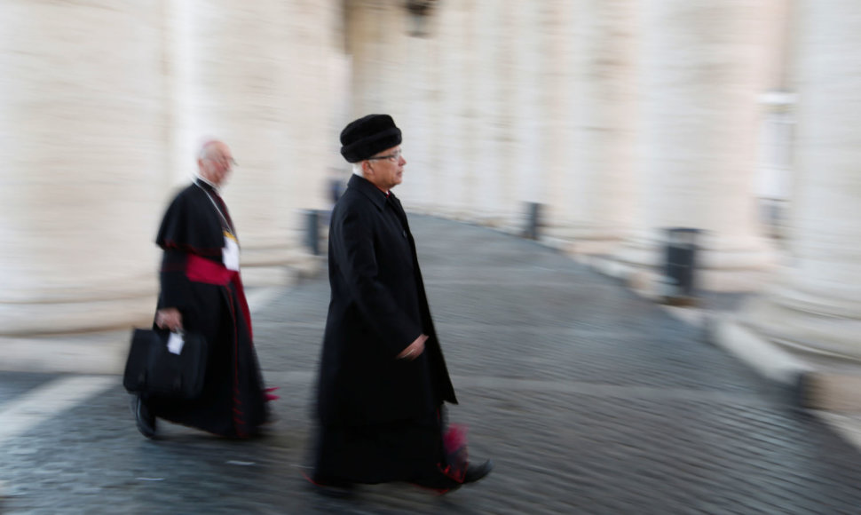 Vyskupai atvyksta į konsultacijas Vatikane