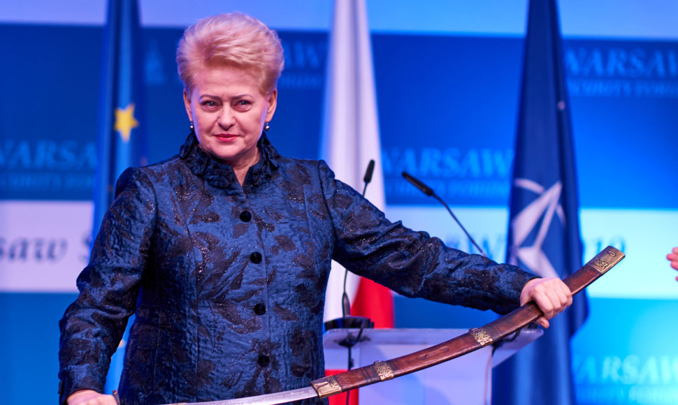 Daliai Grybauskaitei įteiktas Laisvės riterio apdovanojimas