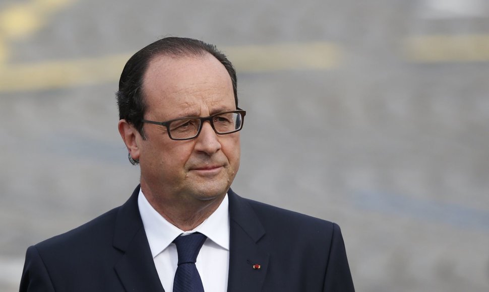 Prancūzijos prezidentas Francois Hollande‘as