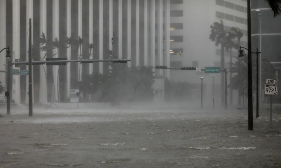 Uraganas Irma Floridoje