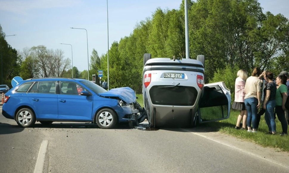 Avarija Klaipėdos rajone, ties Dituva