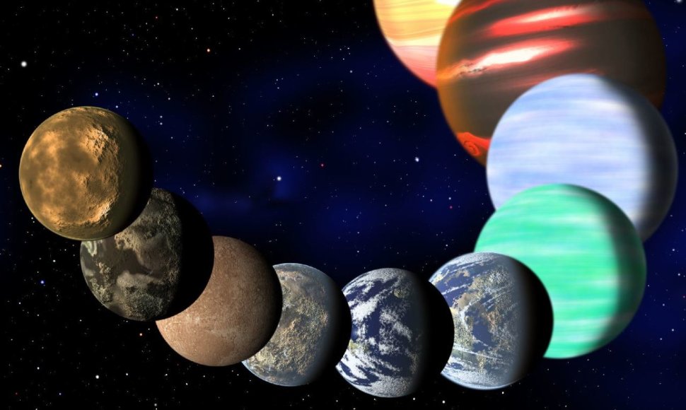 NASA Keplerio kosminio teleskopo atrastos planetos