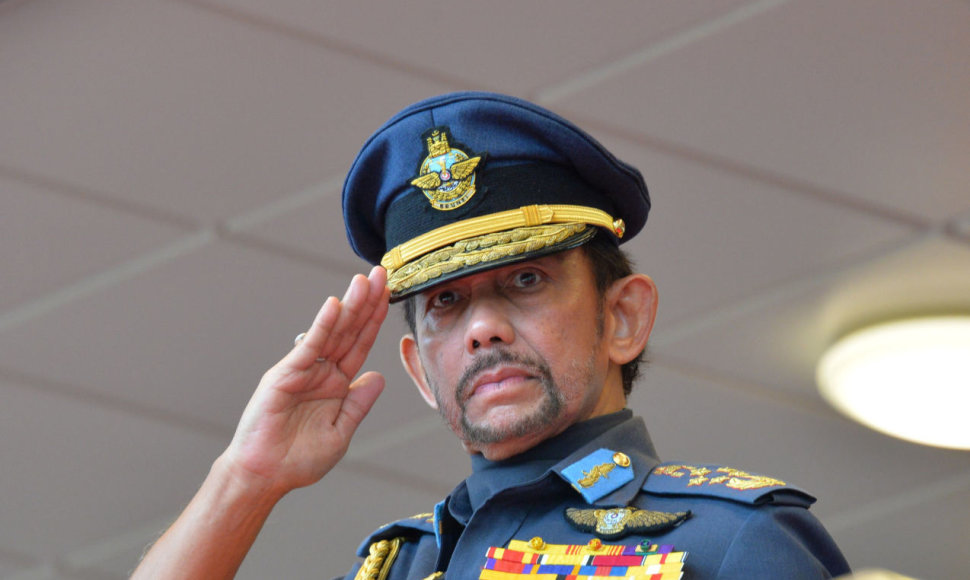 Brunėjaus sultonas Haji Hassanalas Bolkiah