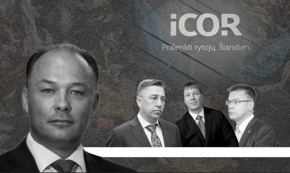 Vytauto Banio partneriai bei „Icor“ vyrai Andrius Janukonis, Gintautas Jaugielavičius ir Linas Samuolis pasidalijo didelius pinigus iš šiukšlių
