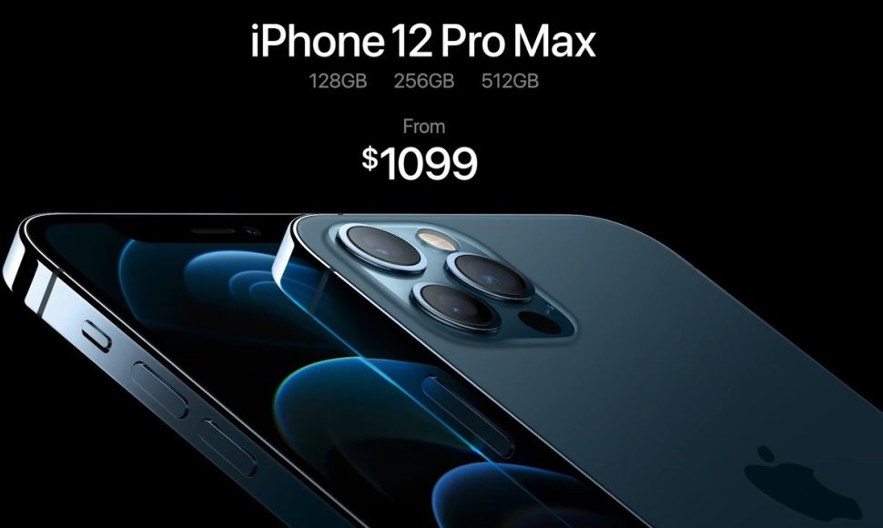„iPhone 12 Pro Max“ kaina