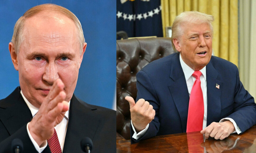 Vladimiras Putinas ir Donaldas Trumpas