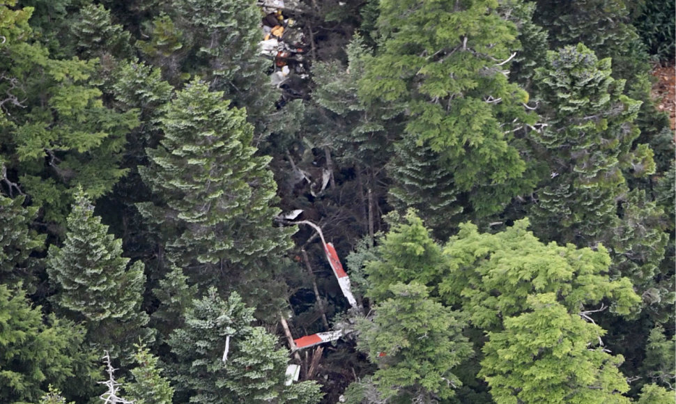 Japonijoje nukrito sraigtasparnis