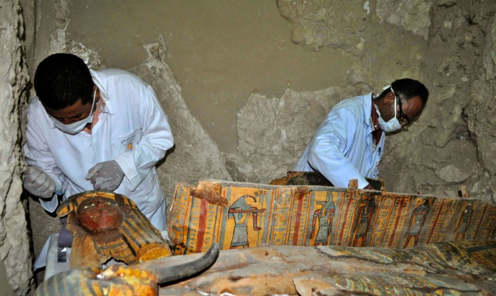 Netoli Luksoro esančioje tūkstančių metų senumo kapavietėje aptiktos šešios mumijos