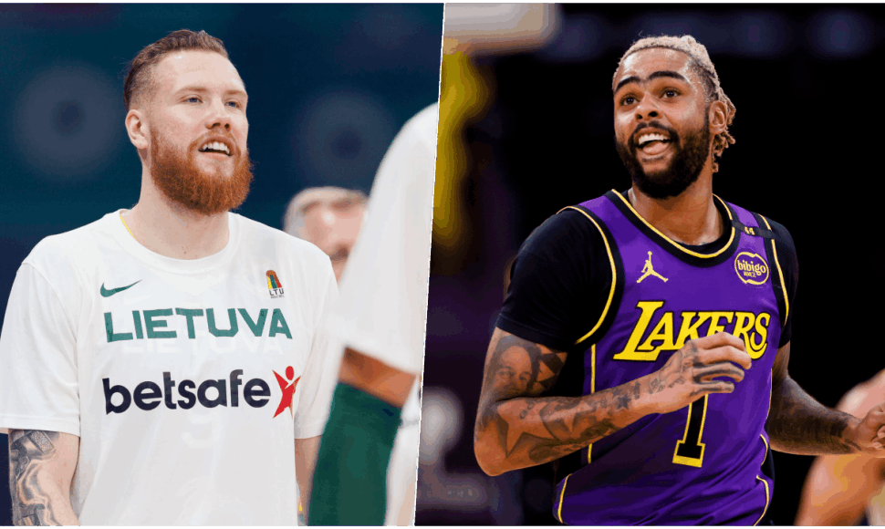 Ignas Brazdeikis ir D'Angelo Russellas