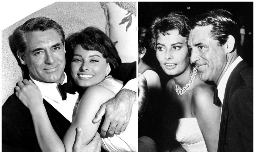 Cary Grantas ir Sophia Loren