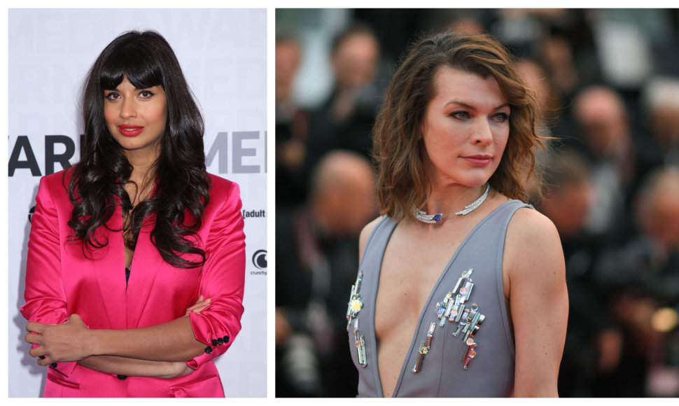 Milla Jovovich ir Jameela Jamil