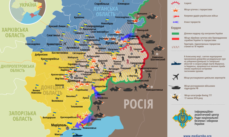 Situacija Rytų Ukrainoje (08 26)