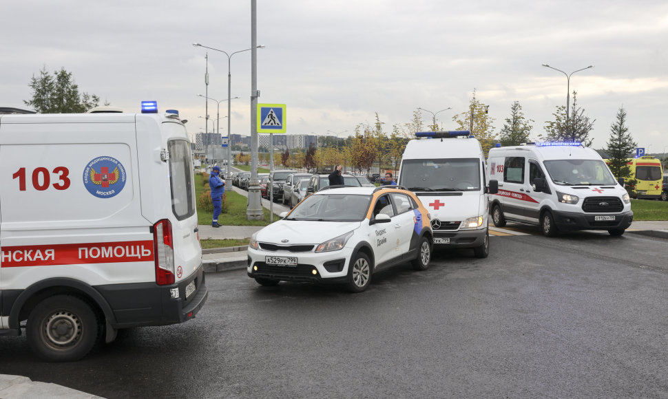 Greitosios pagalbos automobiliai Maskvoje