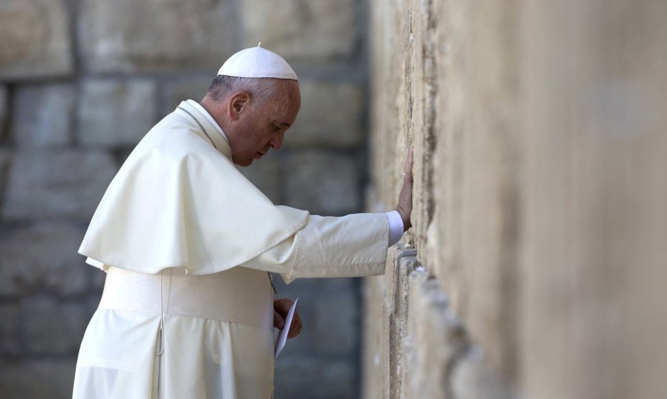 Popiežius Pranciškus Jeruzalėje