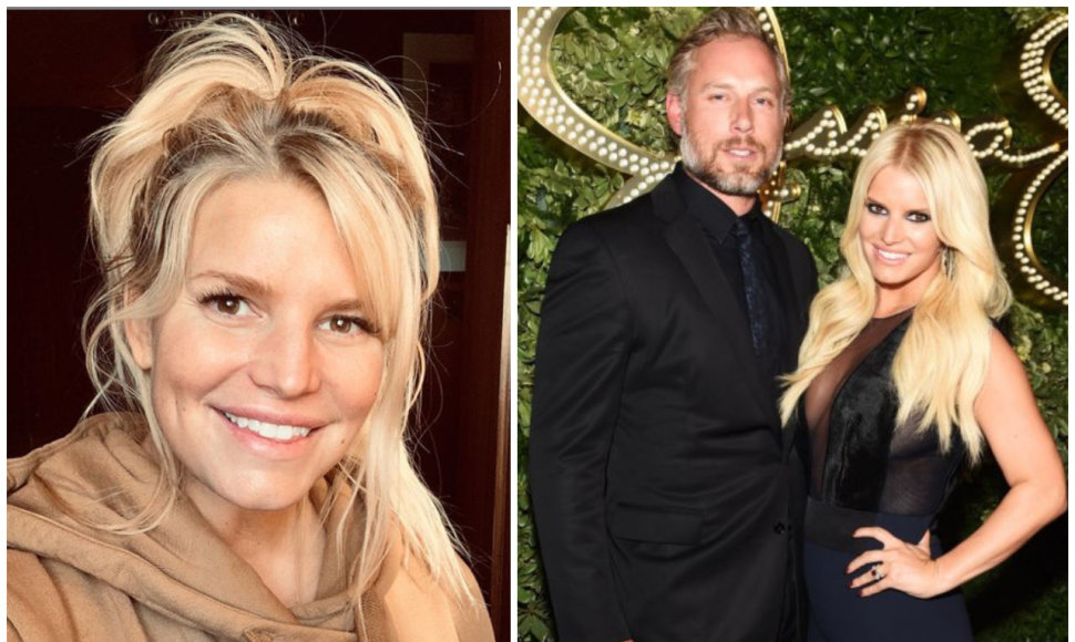 Jessica Simpson su vyru Ericu Johnsonu