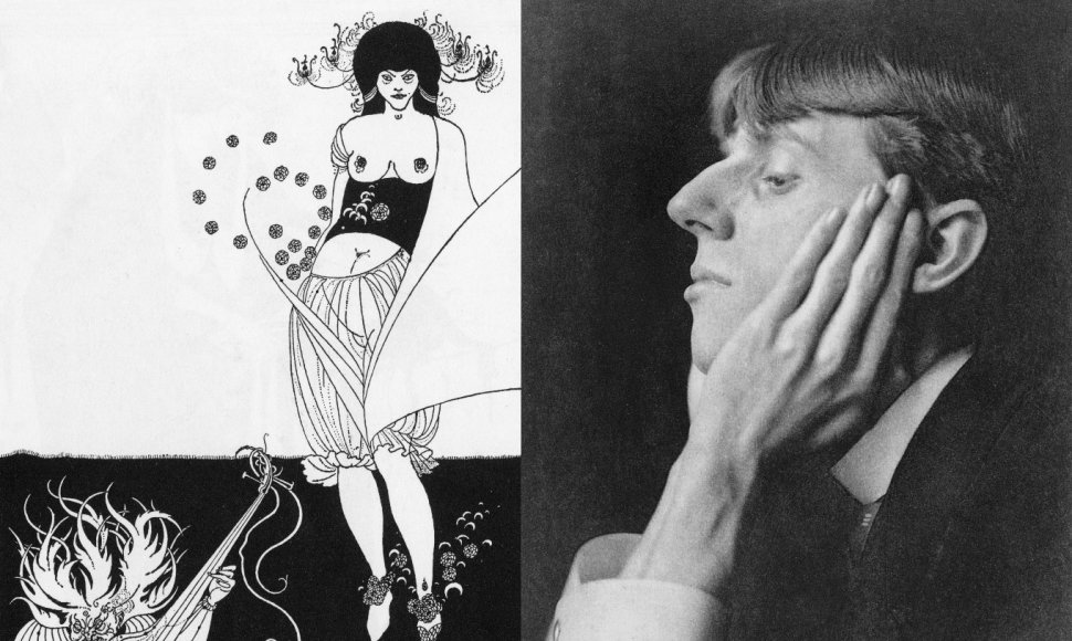 Oscaro Wilde'o pjesės „Salome“ iliustracija ir jos autorius Aubrey Beardsley (1894–1895)