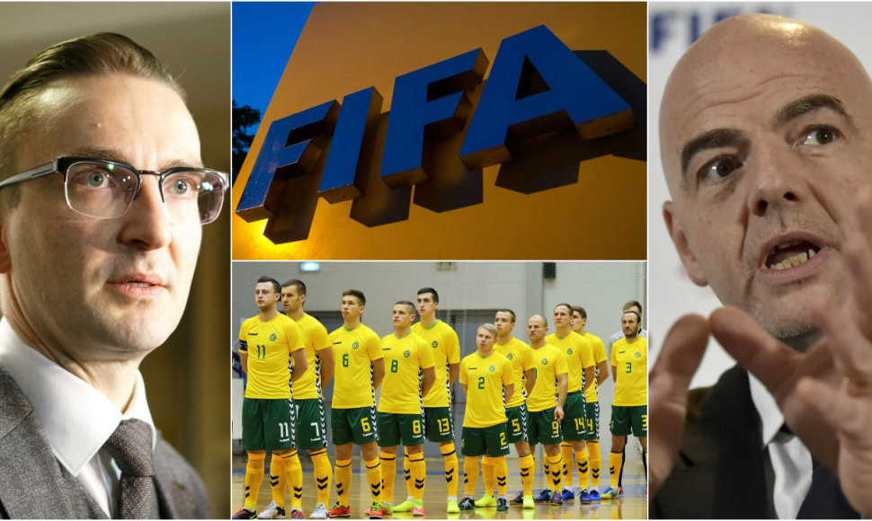 Nekantriai laukę žinios iš FIFA, Lietuvos atstovai turės dar palaukti