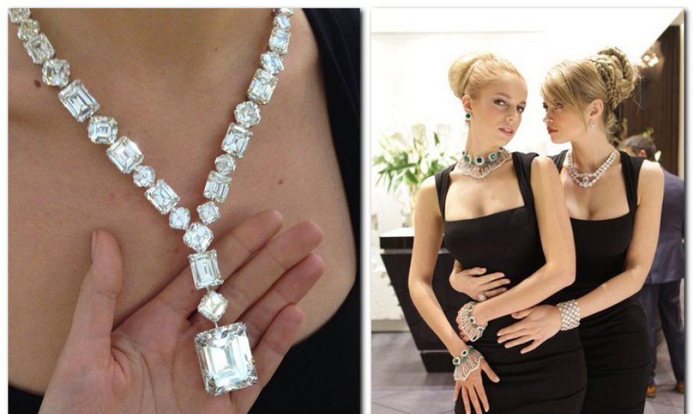 Jolanta Leonavičiūtė Šveicarijoje demonstravo deimantus