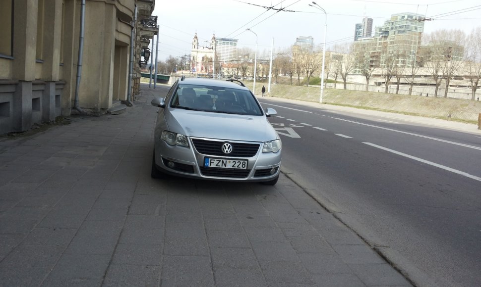 Fotopolicija, VW parkavimas