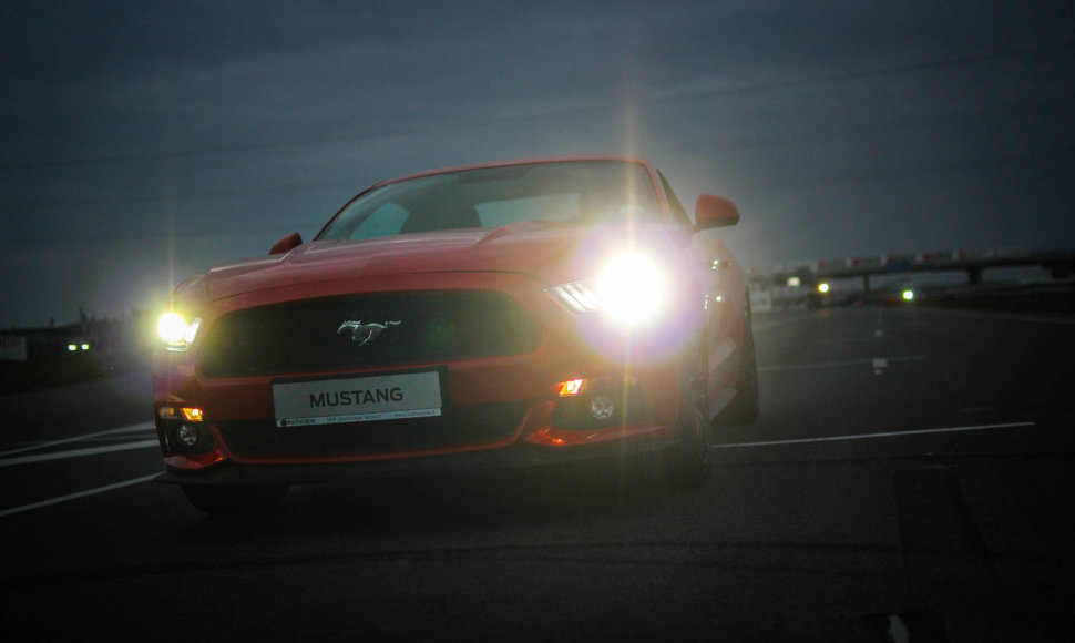 Ekonomiškas „Ford Mustang“ važiavimas „ENEOS 1006km lenktynių“ trasoje