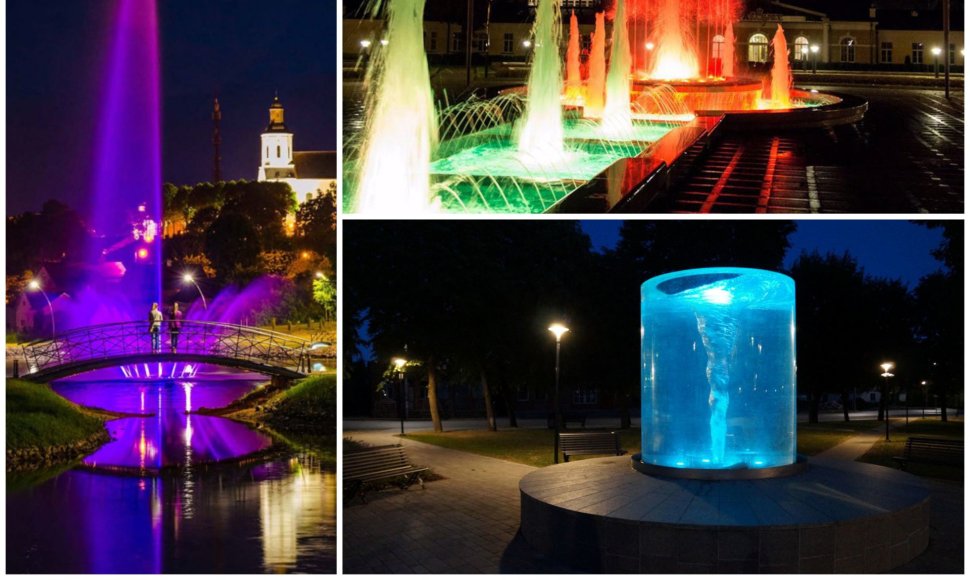 Išrinkti gražiausi fontanai Lietuvoje
