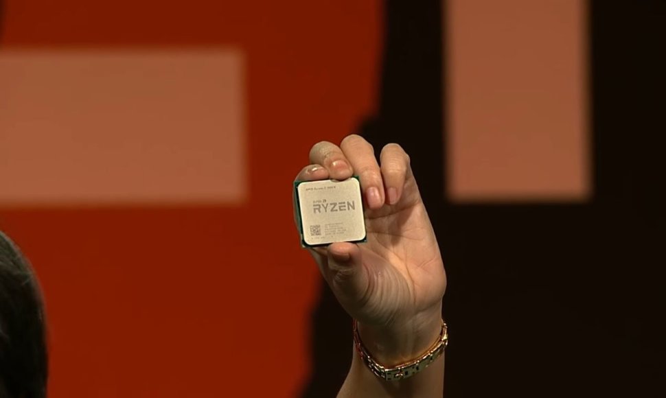 "AMD Ryzen" procesorių šeimos pristatymas